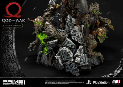 Baldur & Broods (Exclusive Version) God of War – Prime1Studio – ActionFigure Brasil