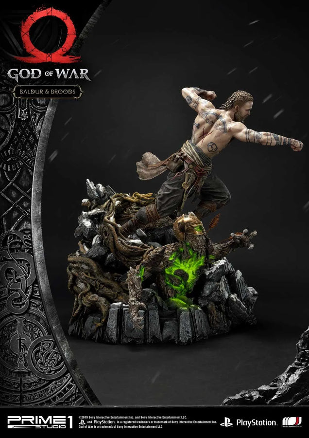 Baldur & Broods (Regular Version) God of War – Prime1Studio – ActionFigure Brasil