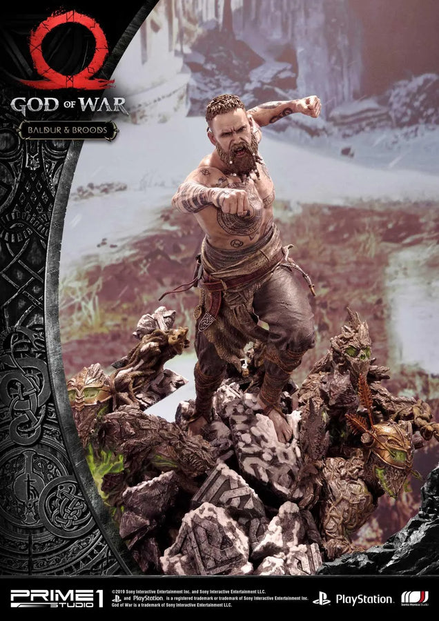 Baldur & Broods (Regular Version) God of War – Prime1Studio – ActionFigure Brasil