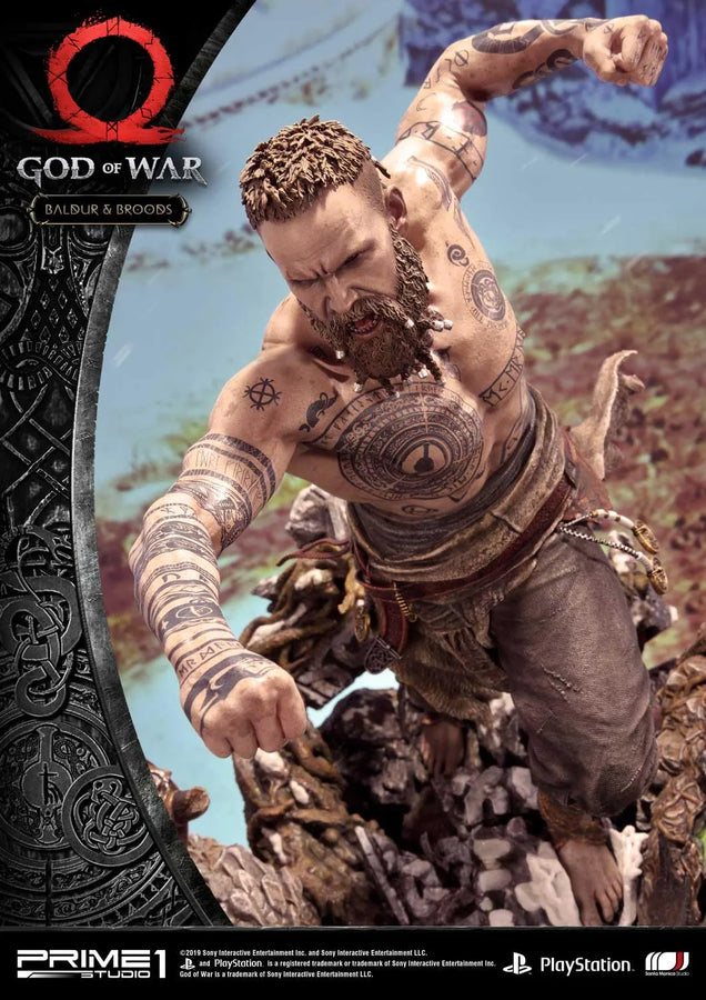 Baldur & Broods (Regular Version) God of War – Prime1Studio – ActionFigure Brasil