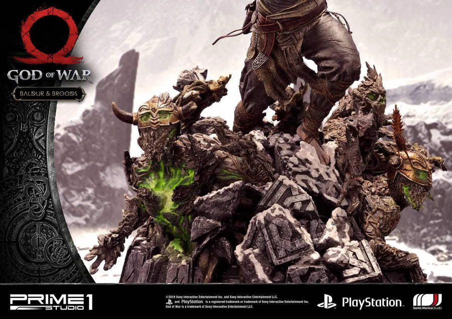 Baldur & Broods (Regular Version) God of War – Prime1Studio – ActionFigure Brasil
