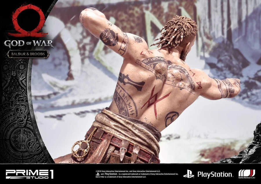Baldur & Broods (Regular Version) God of War – Prime1Studio – ActionFigure Brasil