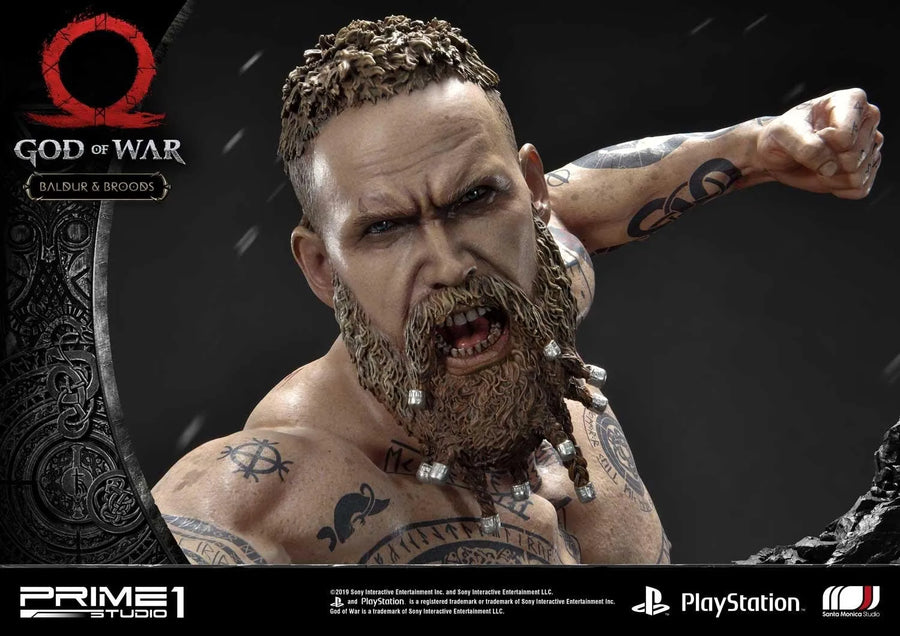Baldur & Broods (Regular Version) God of War – Prime1Studio – ActionFigure Brasil