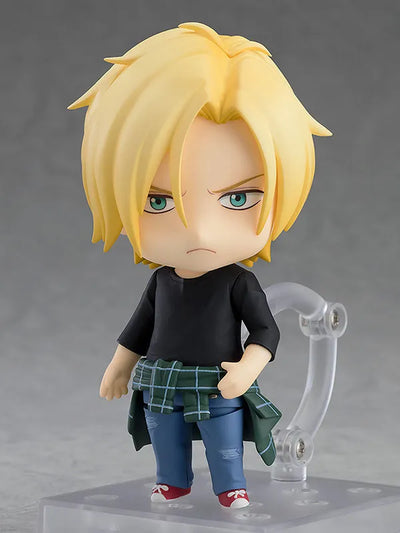 Banana Fish - Ash Lynx - Nendoroid #1077 - 2025 Re-release (Good Smile Company, Orange Rouge)ㅤ – Orange Rouge as ManufacturerGood Smile Company as Producer – ActionFigure Brasil — ângulo diferente