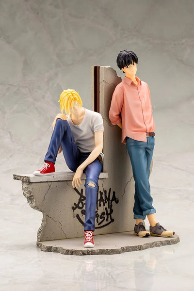 Banana Fish - Ash Lynx - Okumura Eiji - ARTFX J - 1/8 (Kotobukiya)ㅤ – Kotobukiya – ActionFigureBrasil — ângulo diferente