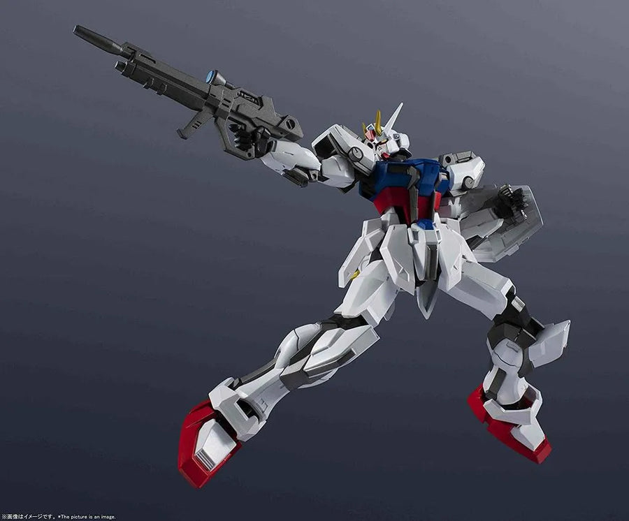 Bandai Gundam Universe GAT-X105 Strike Gundam Figure (Gundam SEED)ㅤ – Bandai Spirits – ActionFigure Brasil