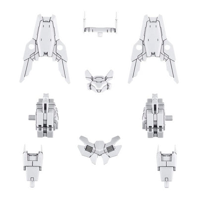 BONECO BANDAI MOBILE SUIT GUNDAM OPTION ARMOR FOR COMMANDER - OP 29 (WHITE)