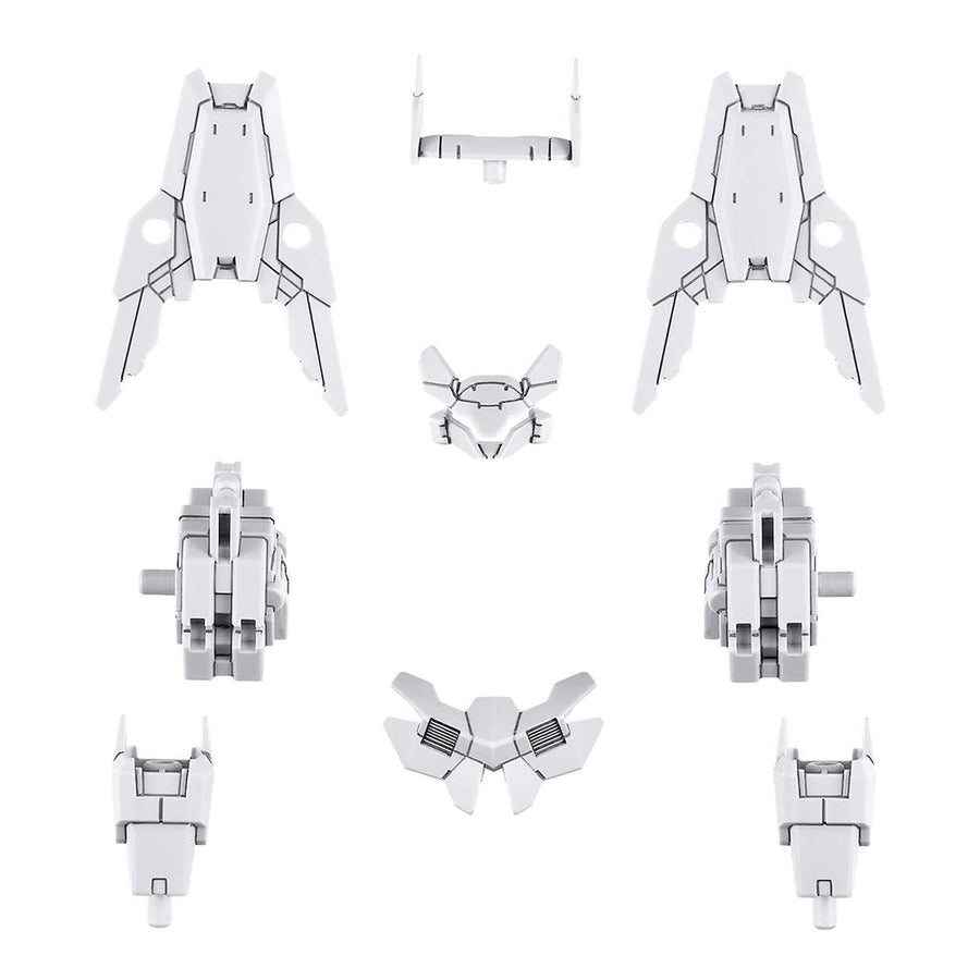 BONECO BANDAI MOBILE SUIT GUNDAM OPTION ARMOR FOR COMMANDER - OP 29 (WHITE)