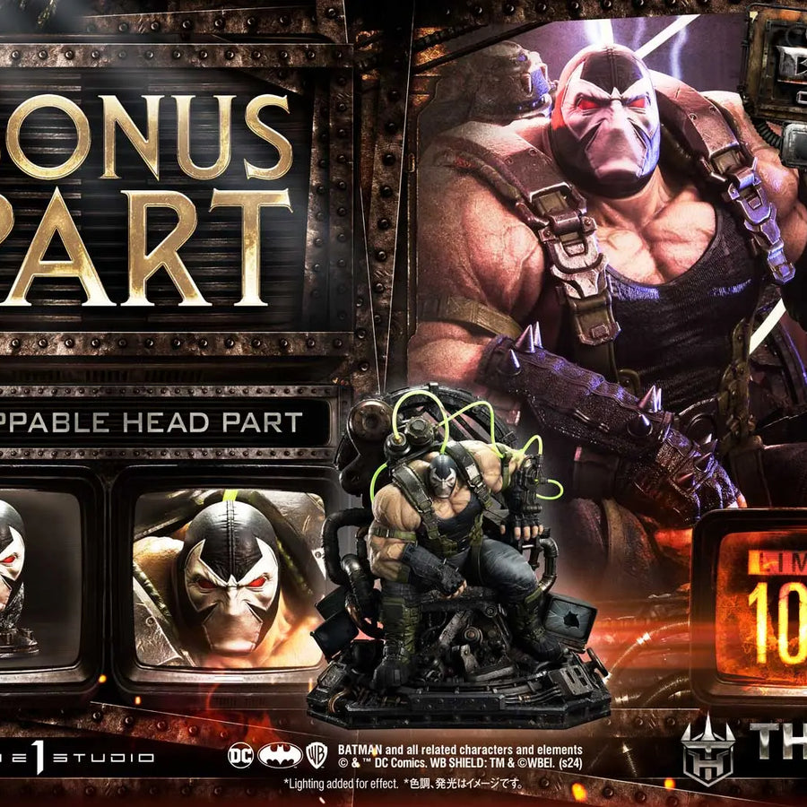 Bane on Throne (Deluxe Bonus Version) Batman (Comics) City of Bane – Prime1Studio – ActionFigure Brasil