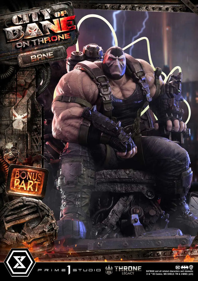Bane on Throne (Deluxe Bonus Version) Batman (Comics) City of Bane – Prime1Studio – ActionFigure Brasil