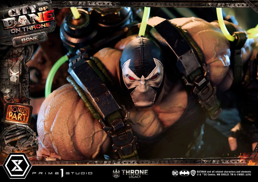 Bane on Throne (Deluxe Bonus Version) Batman (Comics) City of Bane – Prime1Studio – ActionFigure Brasil