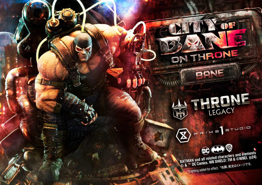 Bane on Throne (Deluxe Bonus Version) Batman (Comics) City of Bane – Prime1Studio – ActionFigure Brasil