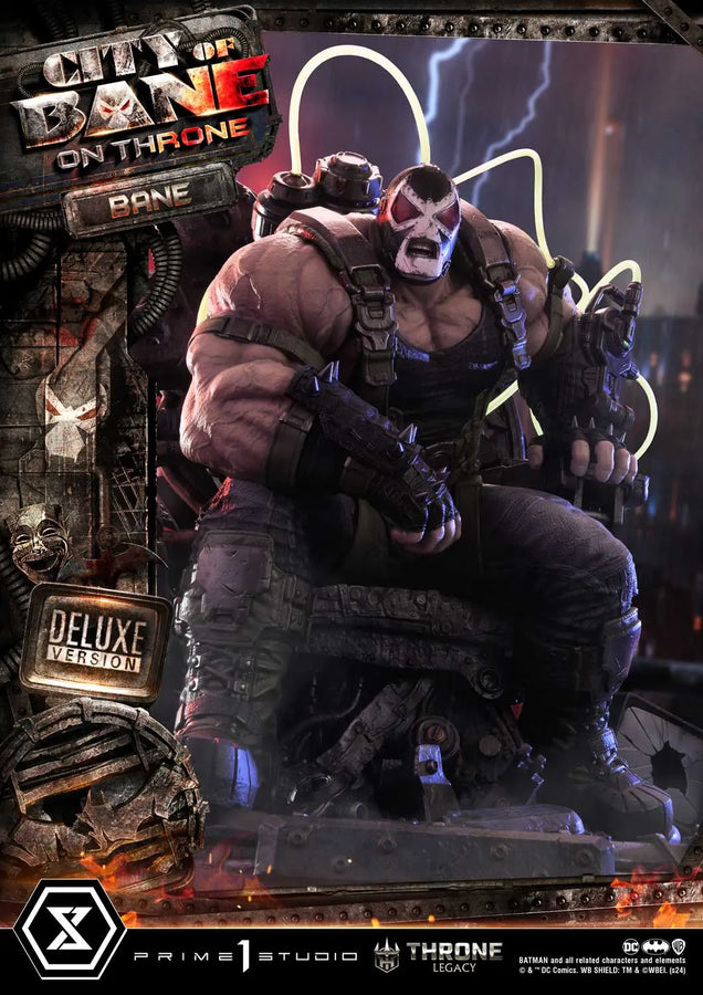 Bane on Throne (Deluxe Bonus Version) Batman (Comics) City of Bane – Prime1Studio – ActionFigure Brasil