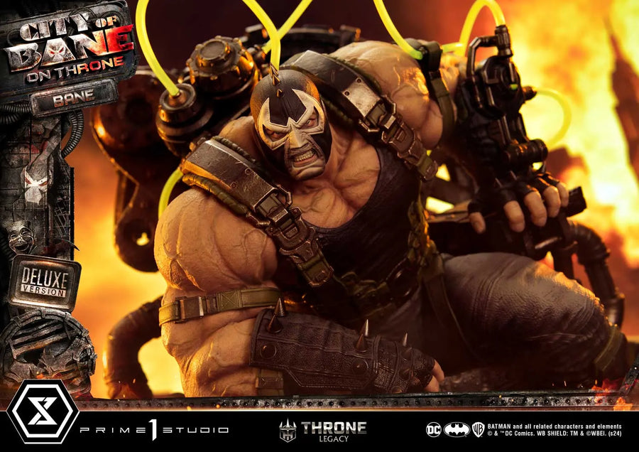 Bane on Throne (Deluxe Bonus Version) Batman (Comics) City of Bane – Prime1Studio – ActionFigure Brasil