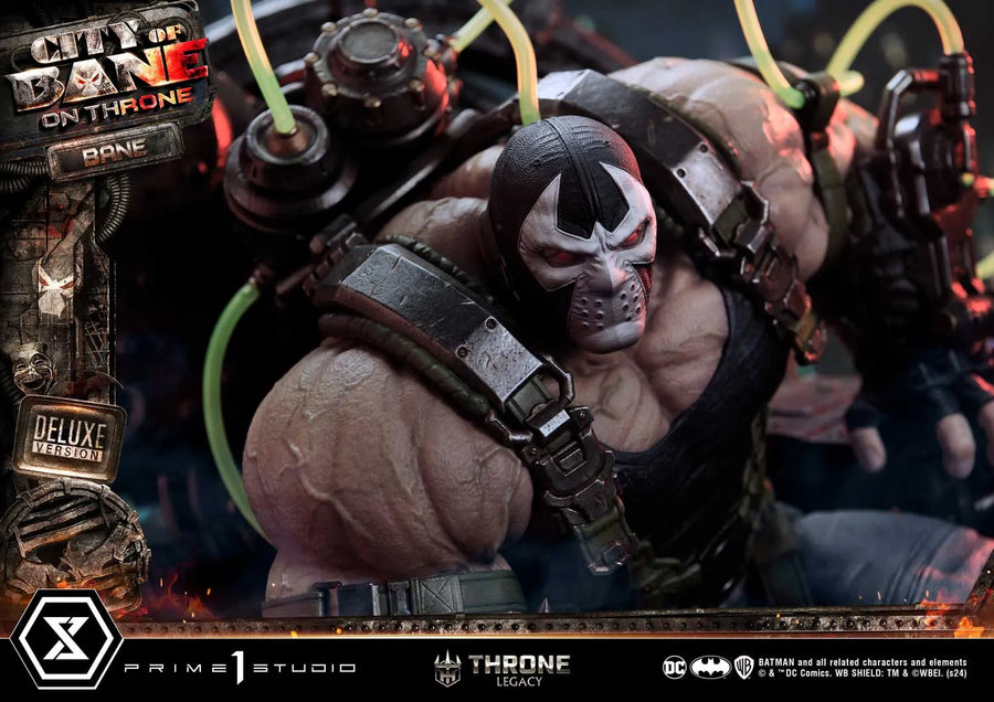 Bane on Throne (Deluxe Bonus Version) Batman (Comics) City of Bane – Prime1Studio – ActionFigure Brasil