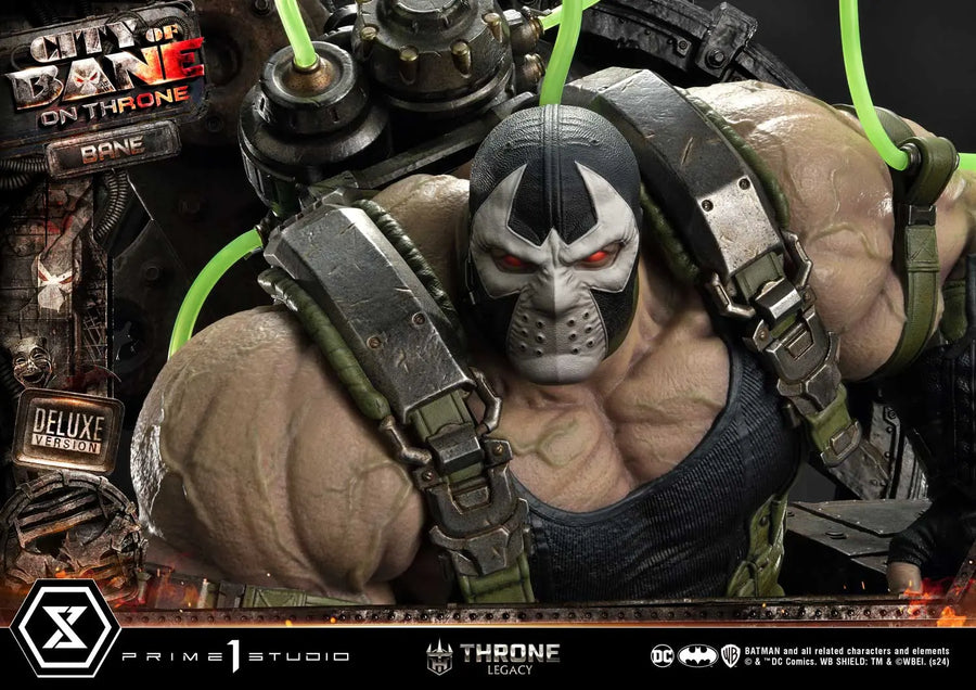 Bane on Throne (Deluxe Bonus Version) Batman (Comics) City of Bane – Prime1Studio – ActionFigure Brasil