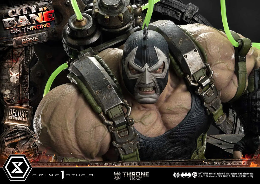 Bane on Throne (Deluxe Bonus Version) Batman (Comics) City of Bane – Prime1Studio – ActionFigure Brasil