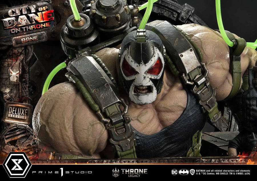 Bane on Throne (Deluxe Bonus Version) Batman (Comics) City of Bane – Prime1Studio – ActionFigure Brasil