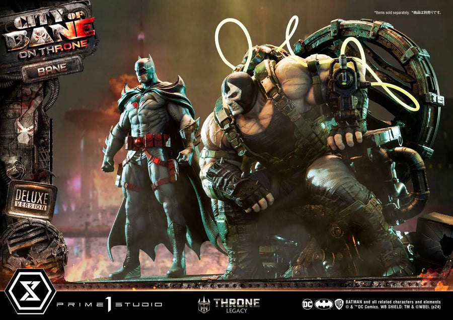 Bane on Throne (Deluxe Bonus Version) Batman (Comics) City of Bane – Prime1Studio – ActionFigure Brasil