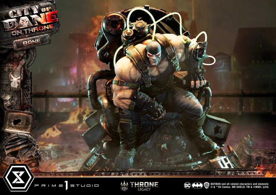 Bane on Throne (Deluxe Bonus Version) Batman (Comics) City of Bane – Prime1Studio – ActionFigure Brasil