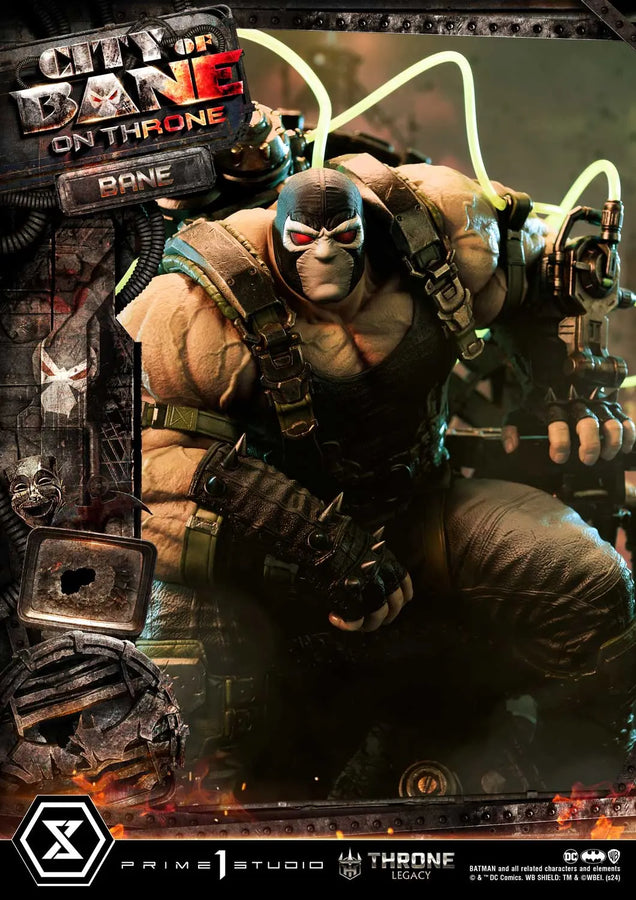 Bane on Throne (Deluxe Bonus Version) Batman (Comics) City of Bane – Prime1Studio – ActionFigure Brasil