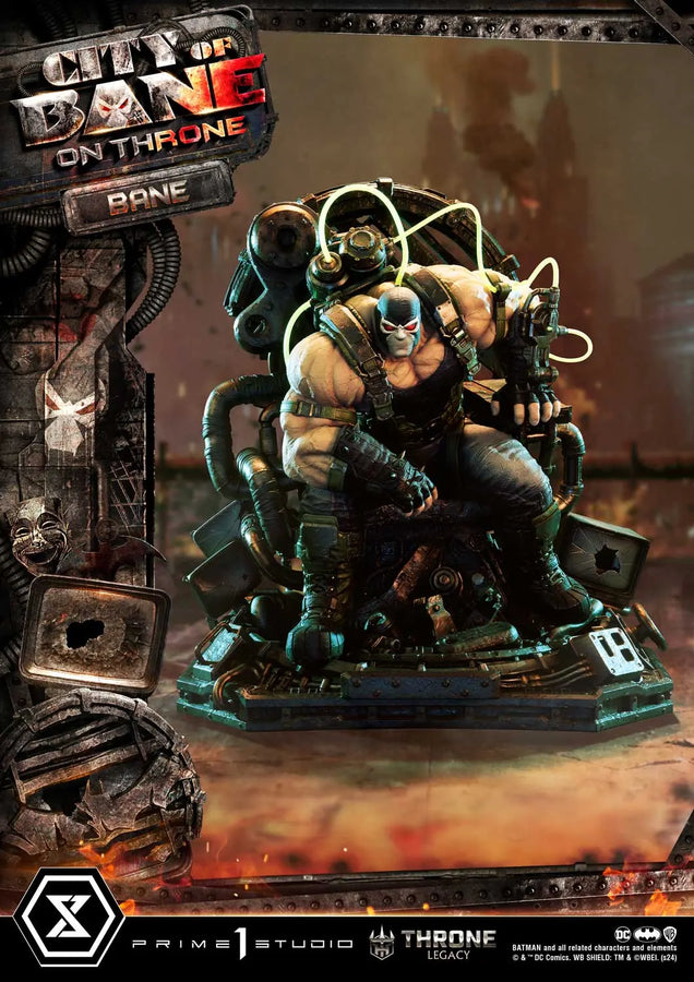 Bane on Throne (Deluxe Bonus Version) Batman (Comics) City of Bane – Prime1Studio – ActionFigure Brasil