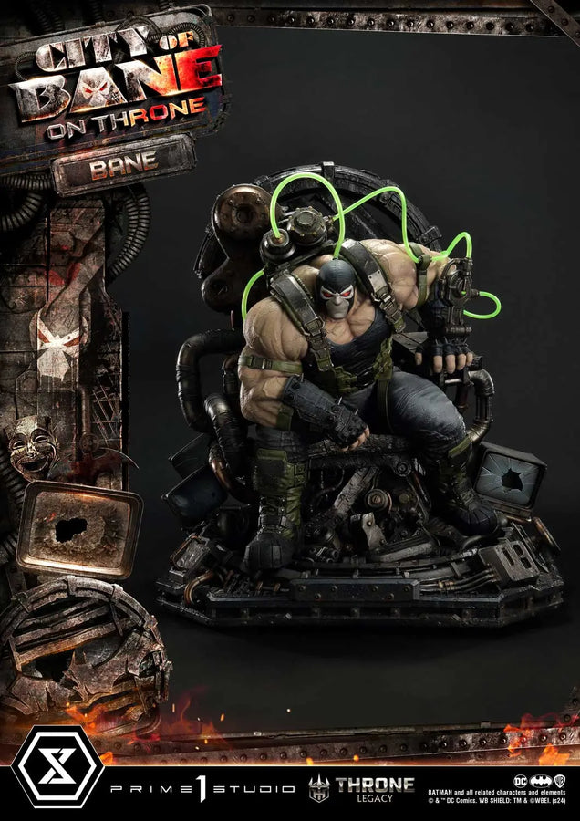 Bane on Throne (Deluxe Bonus Version) Batman (Comics) City of Bane – Prime1Studio – ActionFigure Brasil