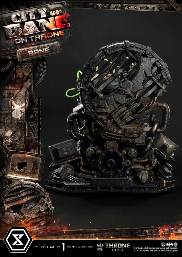 Bane on Throne (Deluxe Bonus Version) Batman (Comics) City of Bane – Prime1Studio – ActionFigure Brasil