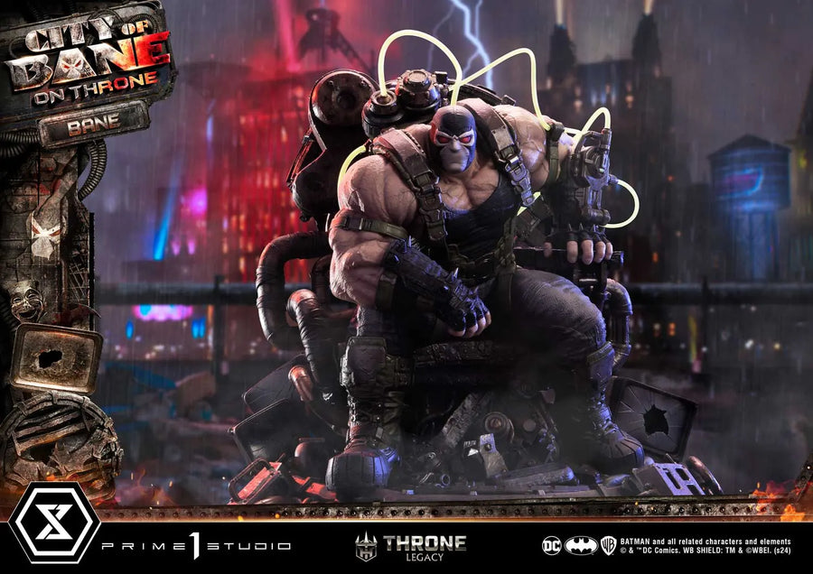 Bane on Throne (Deluxe Bonus Version) Batman (Comics) City of Bane – Prime1Studio – ActionFigure Brasil