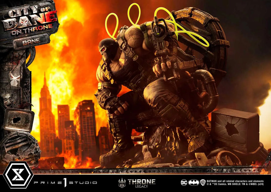 Bane on Throne (Deluxe Bonus Version) Batman (Comics) City of Bane – Prime1Studio – ActionFigure Brasil