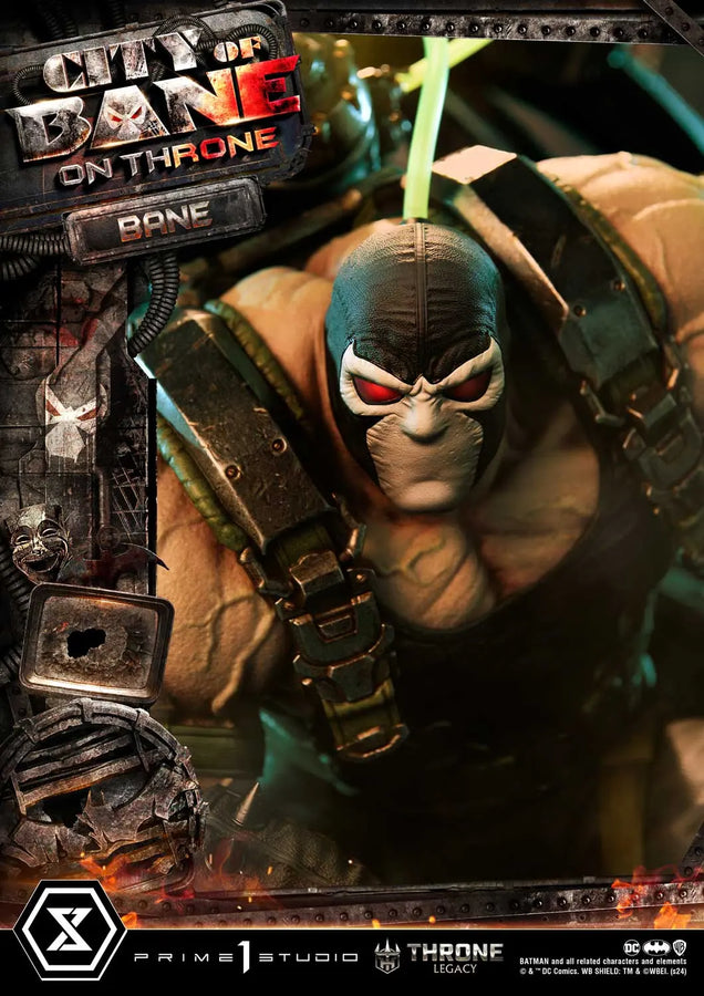 Bane on Throne (Deluxe Bonus Version) Batman (Comics) City of Bane – Prime1Studio – ActionFigure Brasil