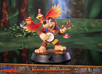 Banjo-Kazooie Duet - LIMITED EDITION – First 4 Figures – ActionFigure Brasil — com base expositora