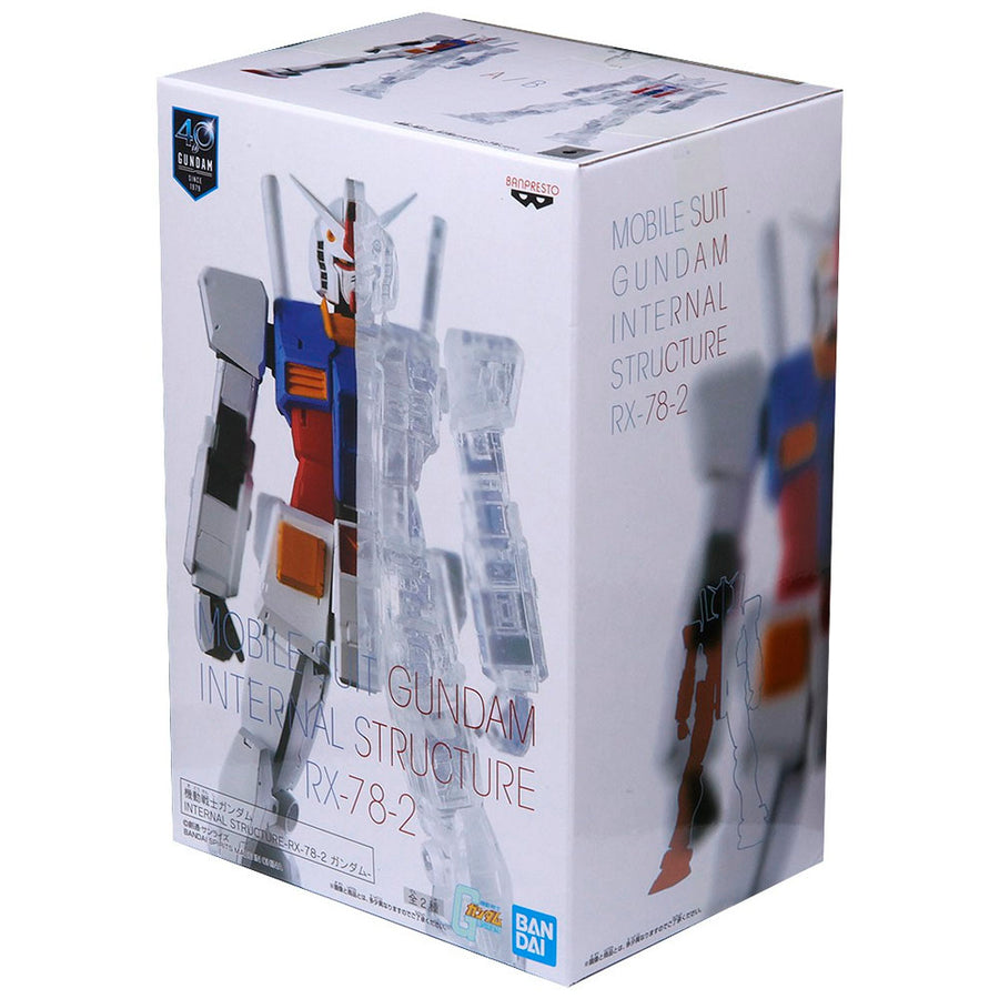 ESTÁTUA BANPRESTO MOBILE SUIT GUNDAM - INTERNAL STRUCTURE RX-78-2 (A)
