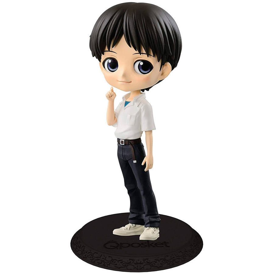 ESTÁTUA BANPRESTO QPOSKET NEON GENESIS EVANGELION - SHINJI IKARI (A)