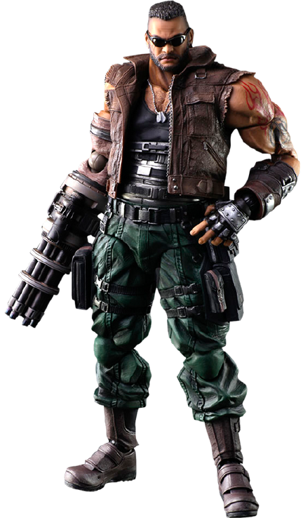 Barret Wallace (Version 2) – Square Enix – ActionFigure Brasil
