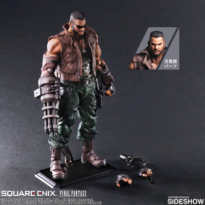 Barret Wallace (Version 2) – Square Enix – ActionFigure Brasil — acessórios
