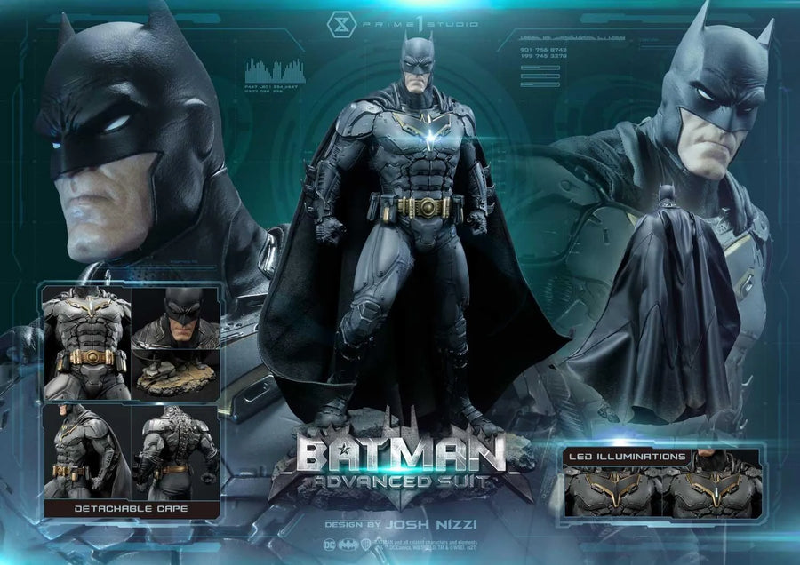 Batman Advanced Suit (Regular Version) Justice League (Comics) – Prime1Studio – ActionFigure Brasil