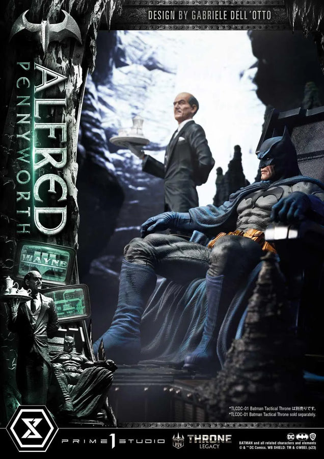 Batman - Alfred Pennyworth - Throne Legacy TLCDC-02 - 1/4 (Prime 1 Studio)ㅤ – Prime 1 Studio – ActionFigureBrasil