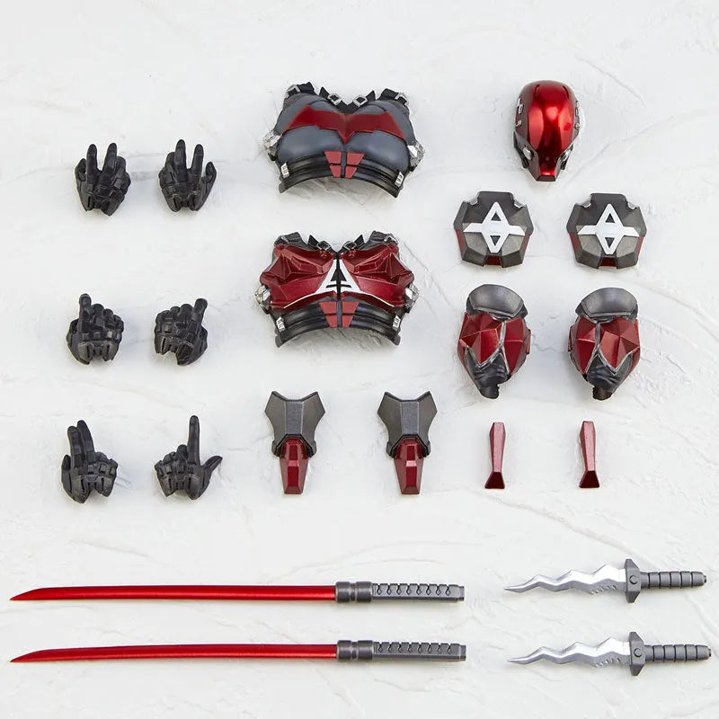 Batman: Arkham Knight - Arkham Knight - Red Hood - Amazing Yamaguchi No.024 - Revoltech (Kaiyodo)ㅤ – Kaiyodo – ActionFigureBrasil