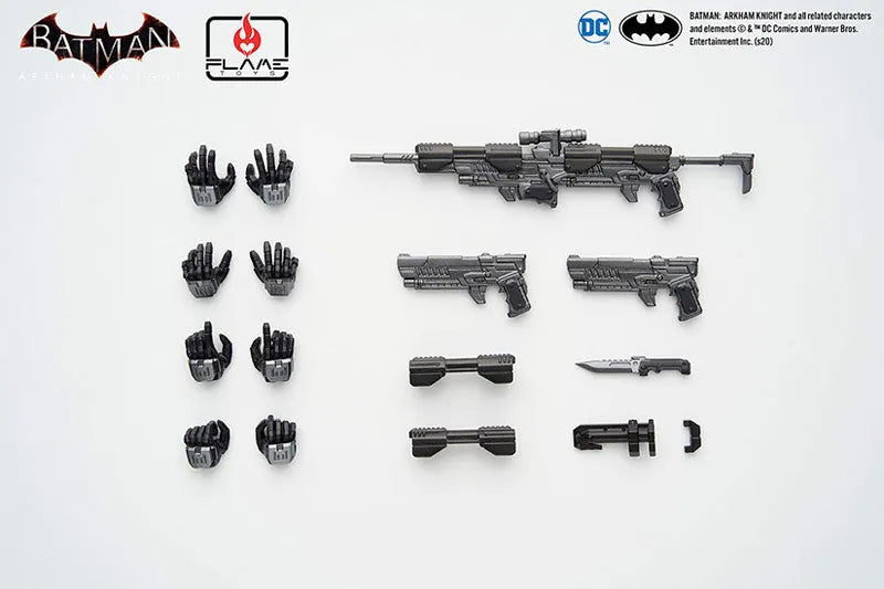 BATMAN: ARKHAM KNIGHT Hitokarakuri Arkham Knight Posable Figureㅤ – Flame Toys – ActionFigure Brasil