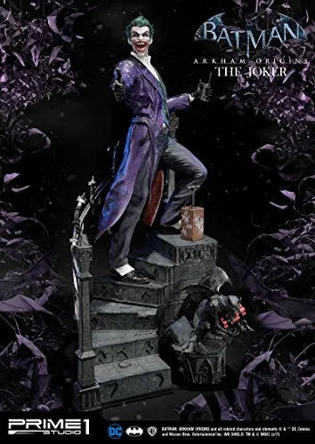 Batman: Arkham Origins - Joker - Museum Masterline Series MMDC-21 - 1/3 (Prime 1 Studio)ㅤ – Prime 1 Studio – ActionFigureBrasil — iluminação de estúdio