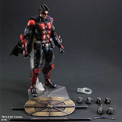 Batman - Batman: Arkham Origins - DC Universe - Robin - Play Arts Kai (Square Enix)ㅤ – Square Enix – ActionFigureBrasil — com base expositora