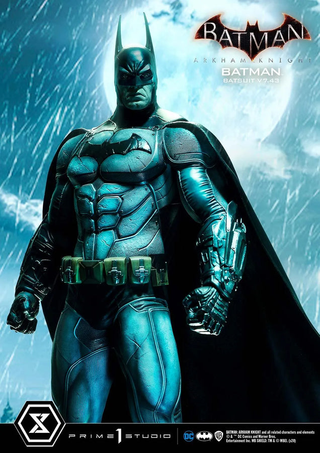 Batman Batsuit V7.43 (Exclusive Version) Batman: Arkham Knight – Prime1Studio – ActionFigure Brasil