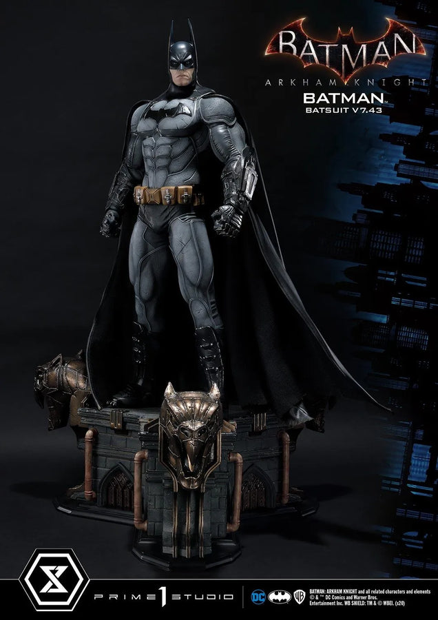 Batman Batsuit V7.43 (Exclusive Version) Batman: Arkham Knight – Prime1Studio – ActionFigure Brasil