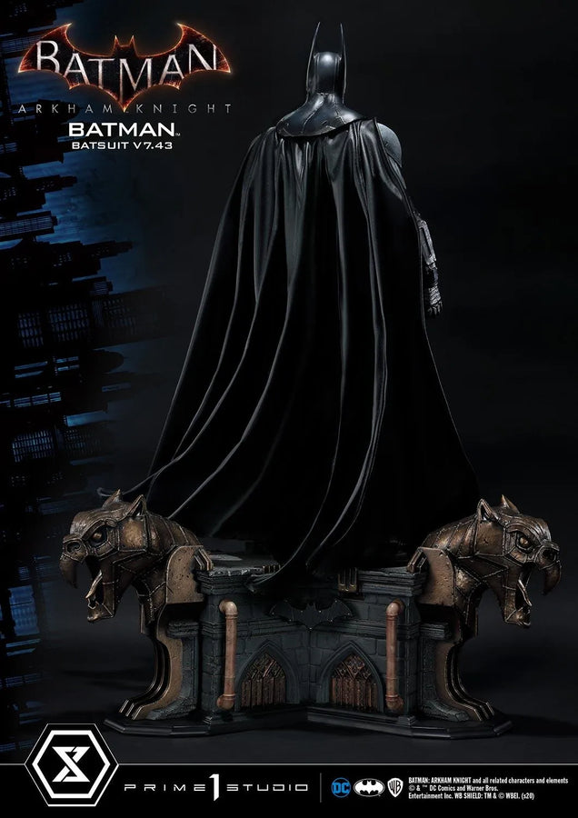 Batman Batsuit V7.43 (Exclusive Version) Batman: Arkham Knight – Prime1Studio – ActionFigure Brasil