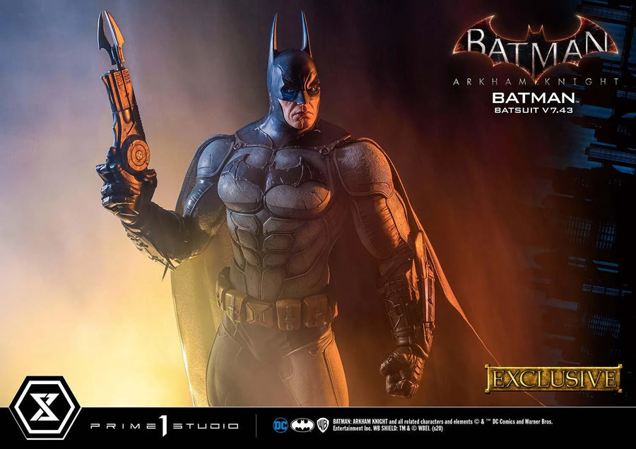 Batman Batsuit V7.43 (Exclusive Version) Batman: Arkham Knight – Prime1Studio – ActionFigure Brasil