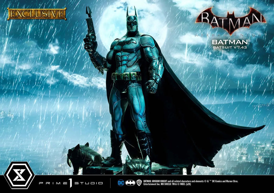 Batman Batsuit V7.43 (Exclusive Version) Batman: Arkham Knight – Prime1Studio – ActionFigure Brasil