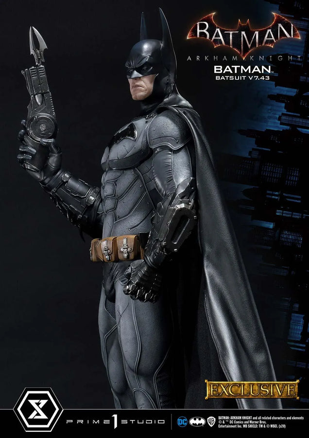Batman Batsuit V7.43 (Exclusive Version) Batman: Arkham Knight – Prime1Studio – ActionFigure Brasil