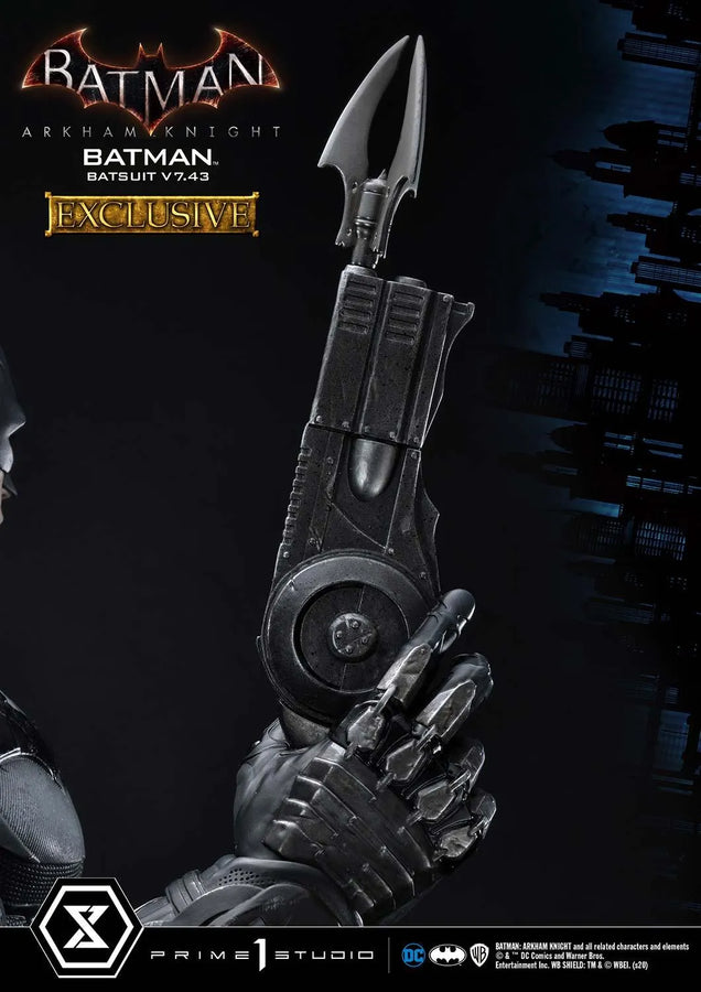 Batman Batsuit V7.43 (Exclusive Version) Batman: Arkham Knight – Prime1Studio – ActionFigure Brasil