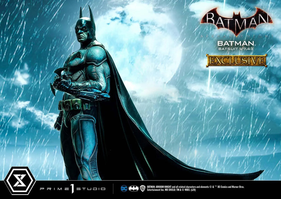 Batman Batsuit V7.43 (Exclusive Version) Batman: Arkham Knight – Prime1Studio – ActionFigure Brasil